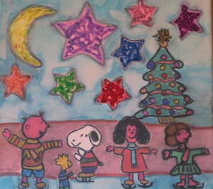 Die Peanuts zu Weihnachten 