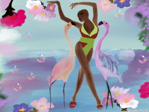 Feeling the vibe of colorful nature