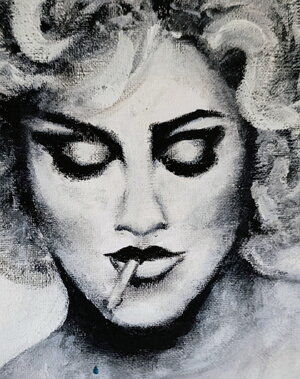 Madonna's portrait 